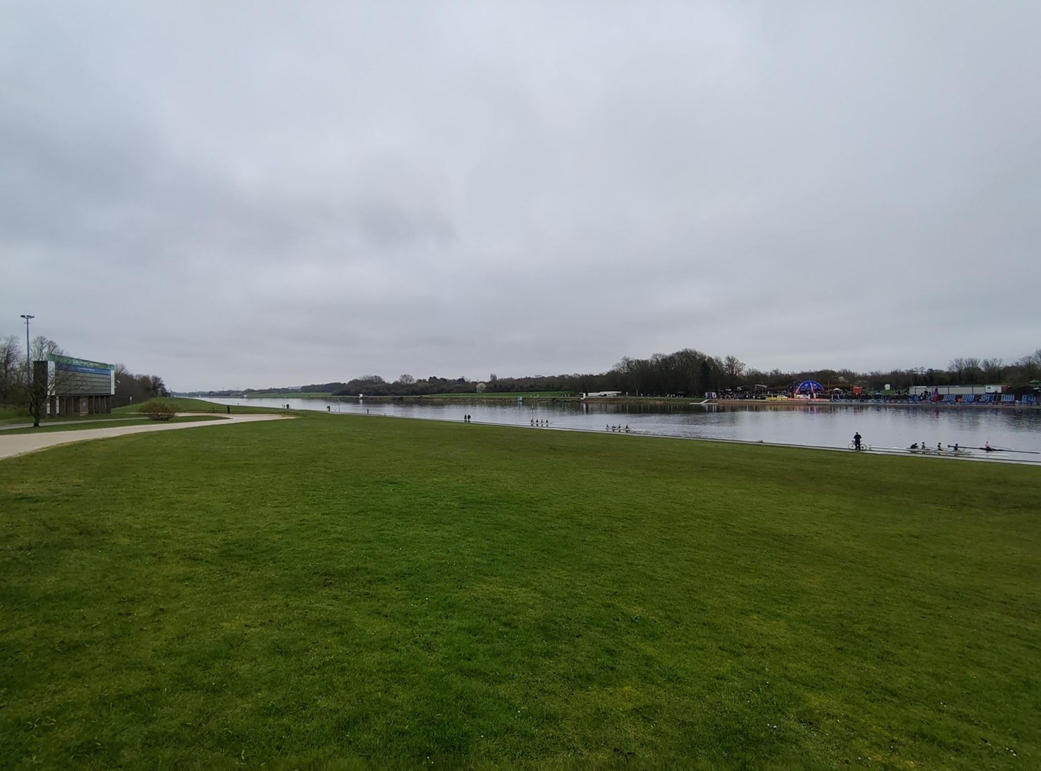 Lake where the run is done